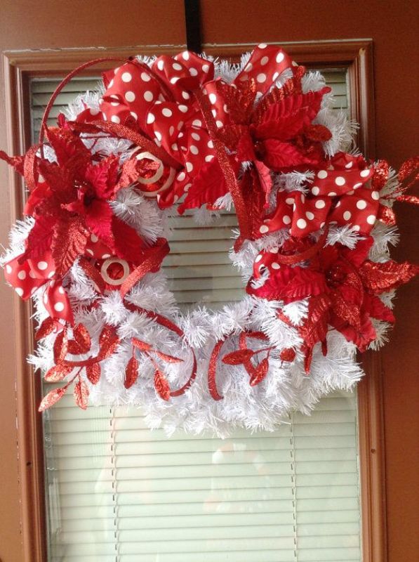 red-and-white-christmas-wreath-design-ideas