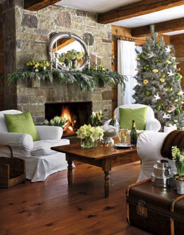 rustic-christmas-living-room-decorating