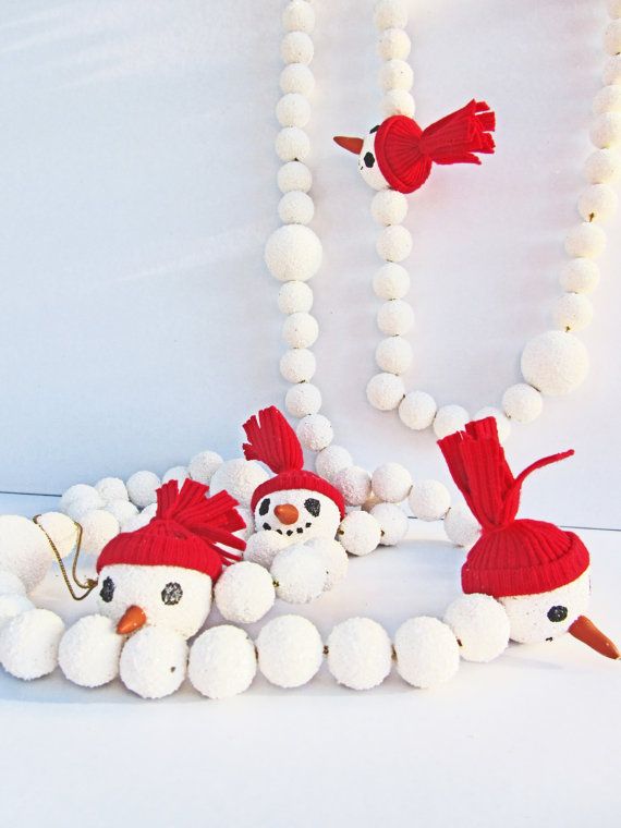 snowman-christmas-tree-garland