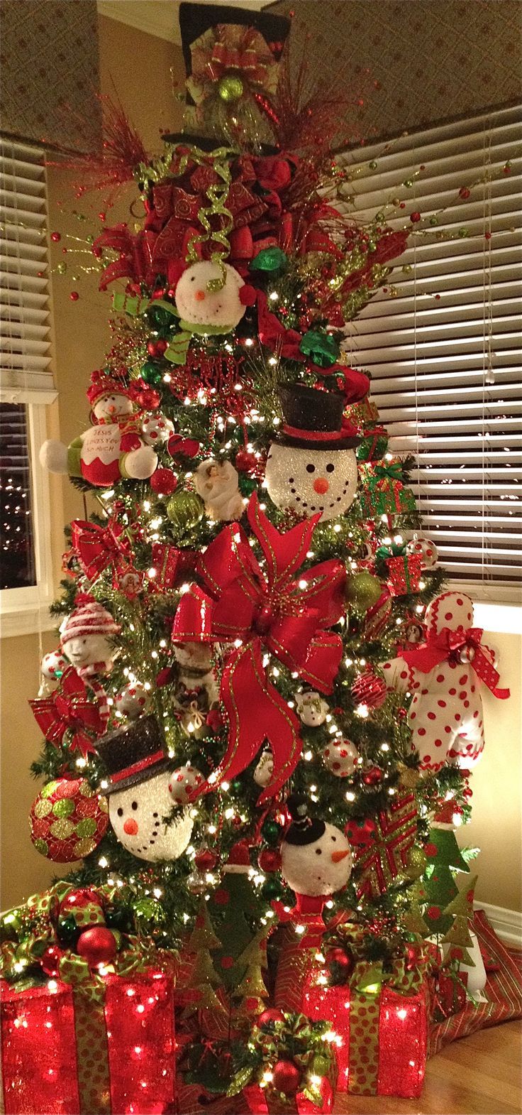 snowman-christmas-tree-ideas