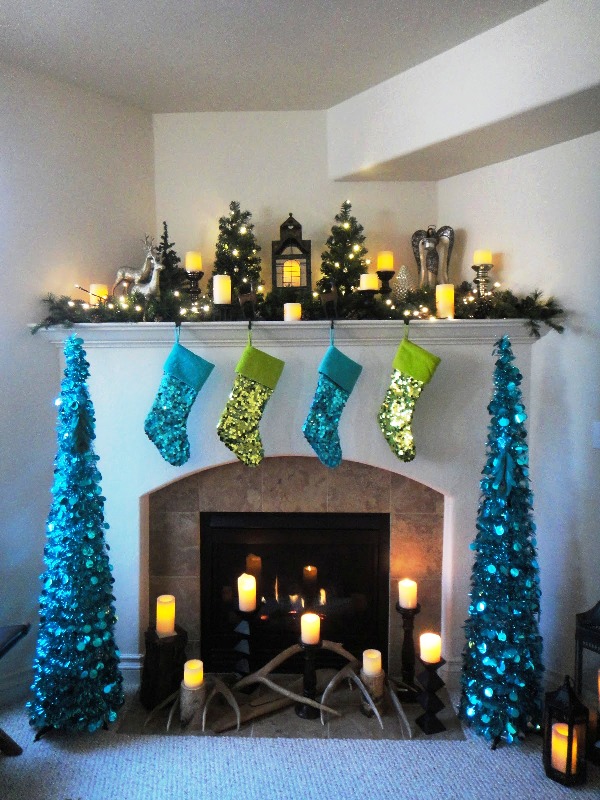 33 Turquoise Christmas Tree Decorations Ideas  Decoration Love