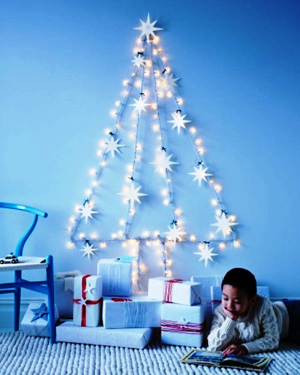 wall-christmas-trees-with-light