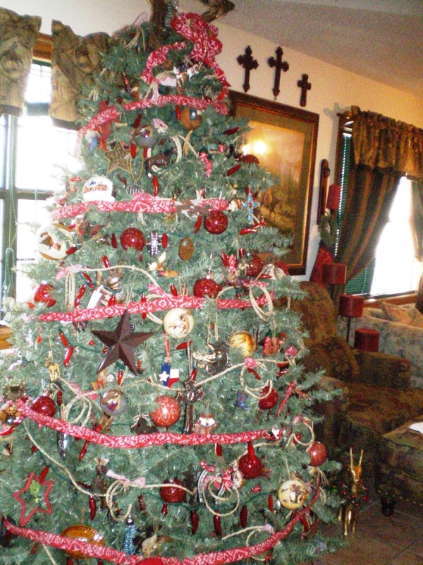western-christmas-tree-design
