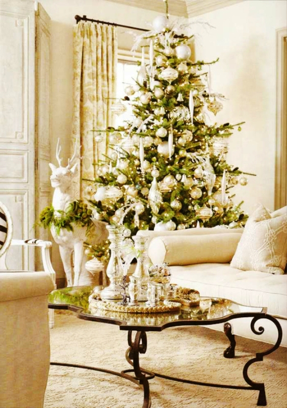 white-christmas-tree-design