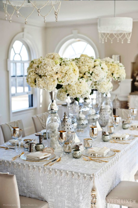 white-and-silver-wedding-table-setting