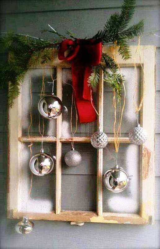 30 Simple Christmas Window Decorations Ideas  Decoration Love