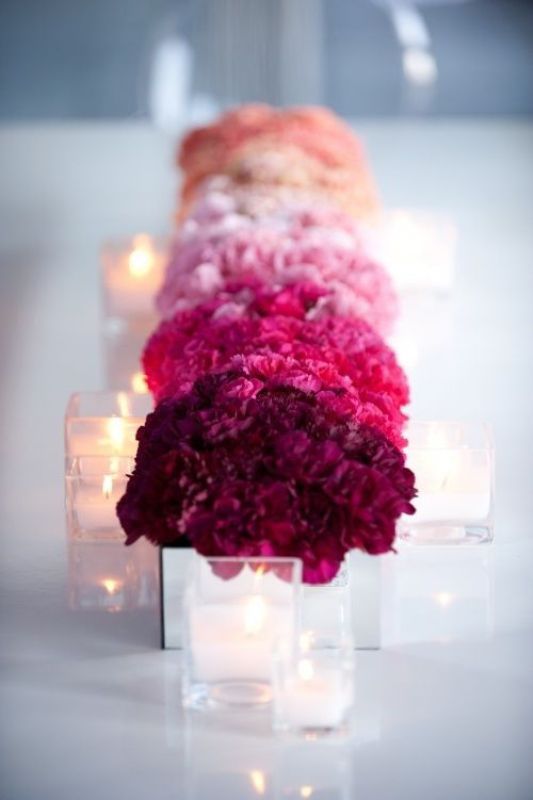 ombre-carnation-floral-arrangements