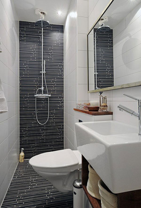 Cool Small Contemporary Bathroom Design