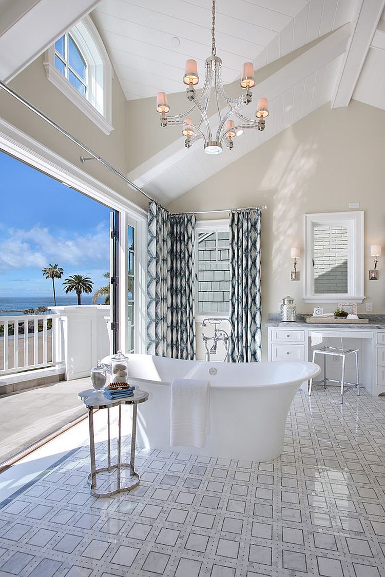 Luxurious Beach Style Bathroom Design