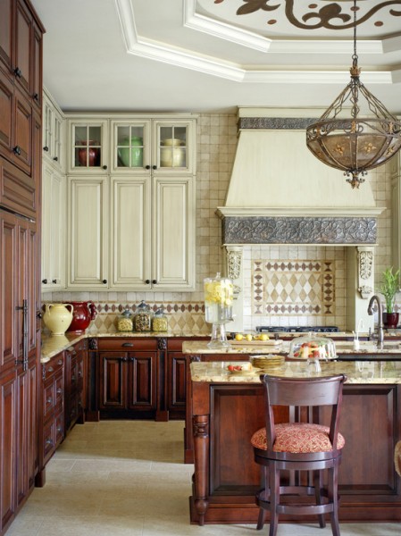 Mediterranean Kitchen Cabinets Design