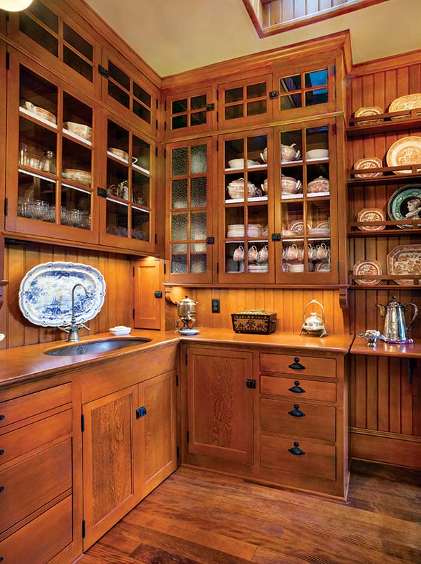 Old Victorian Butler Pantry Kitchen