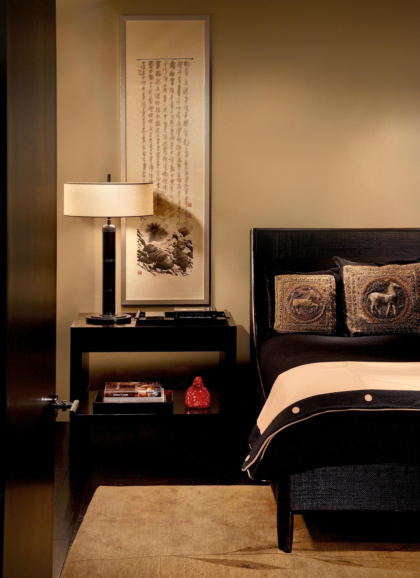 Asian Inspired Bedroom Design