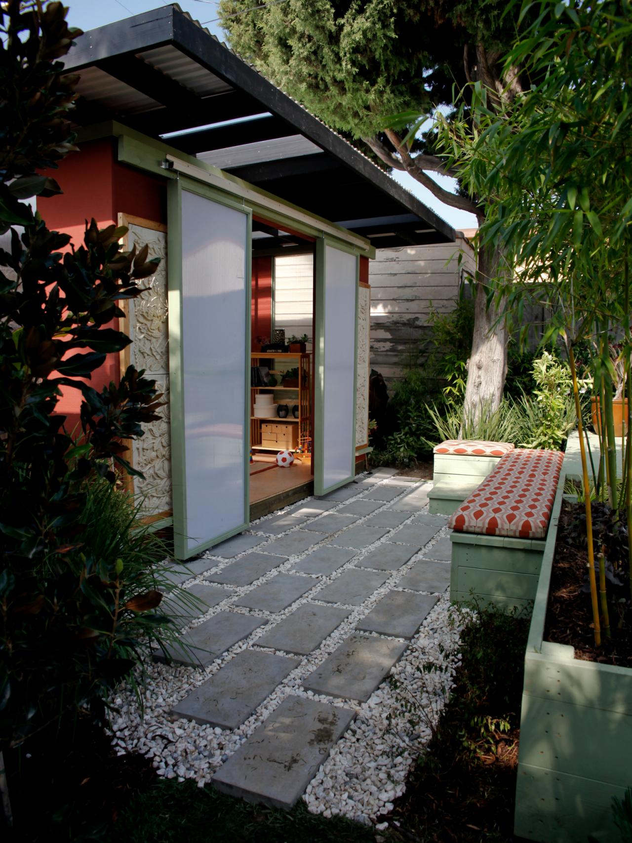Asian Style Home Office Exterior