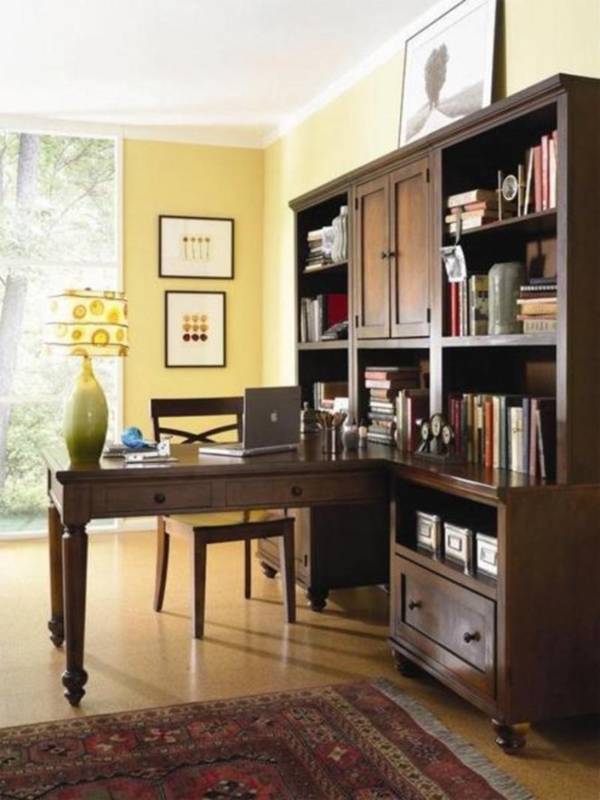 Astonishing Traditional Home Office Design