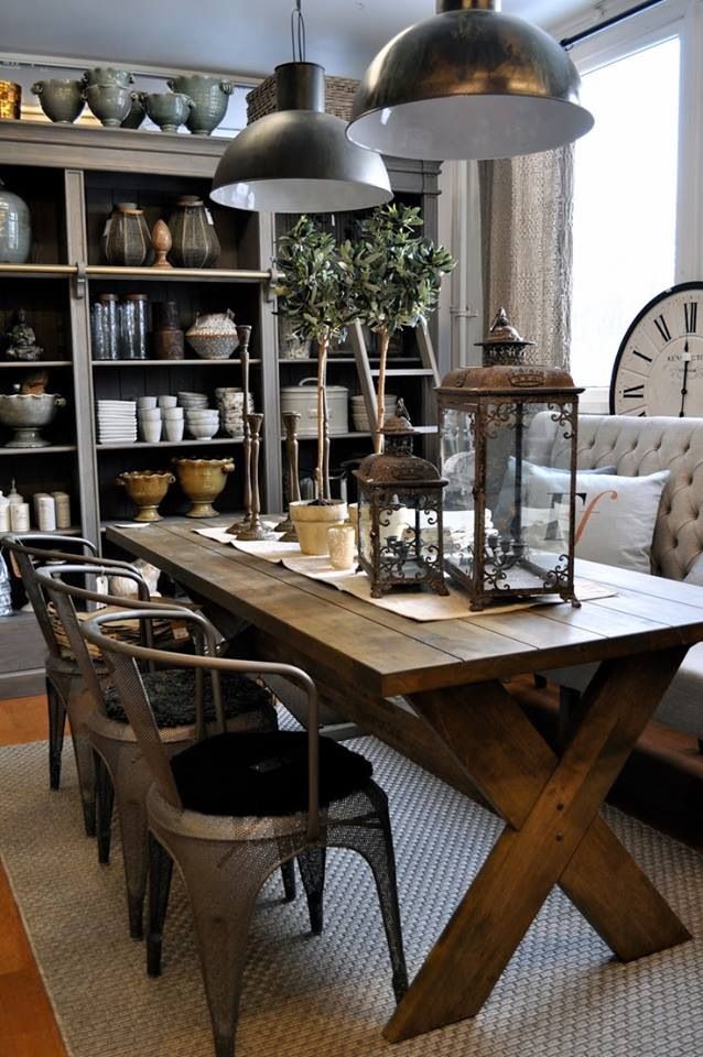 Beautiful Farmhouse Dining Room Design