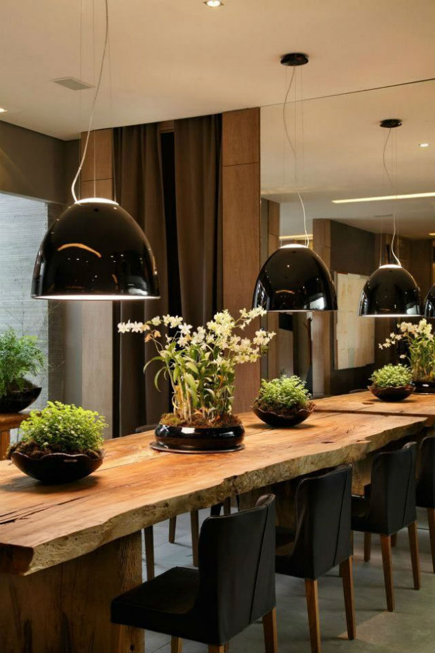 Cool Rustic Dining Room Design