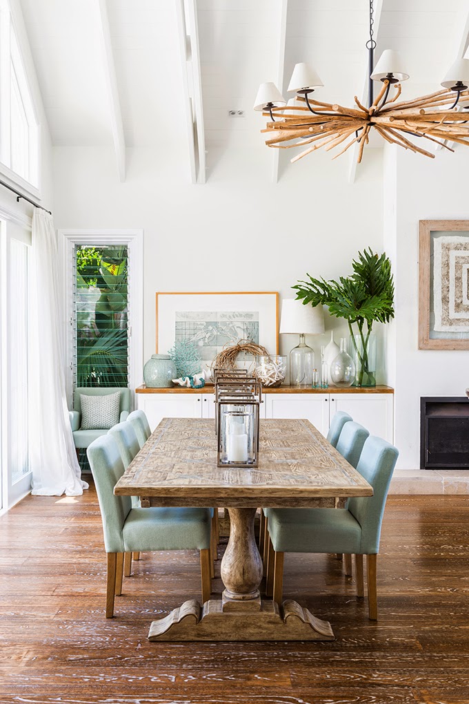 Cove Tropical Dining Room Design