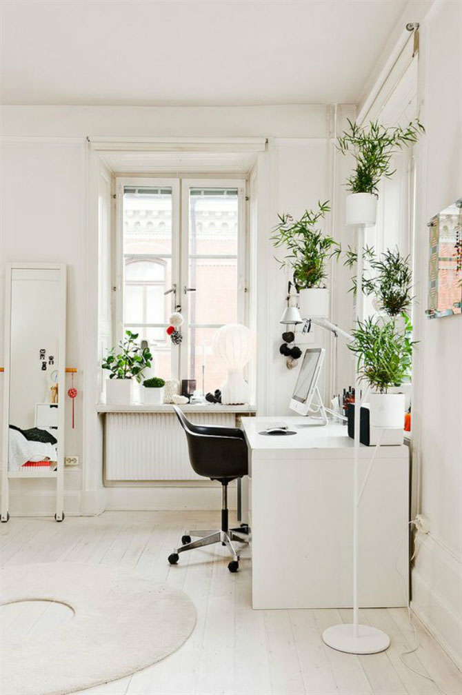 Creative Scandinavian Home Office Design