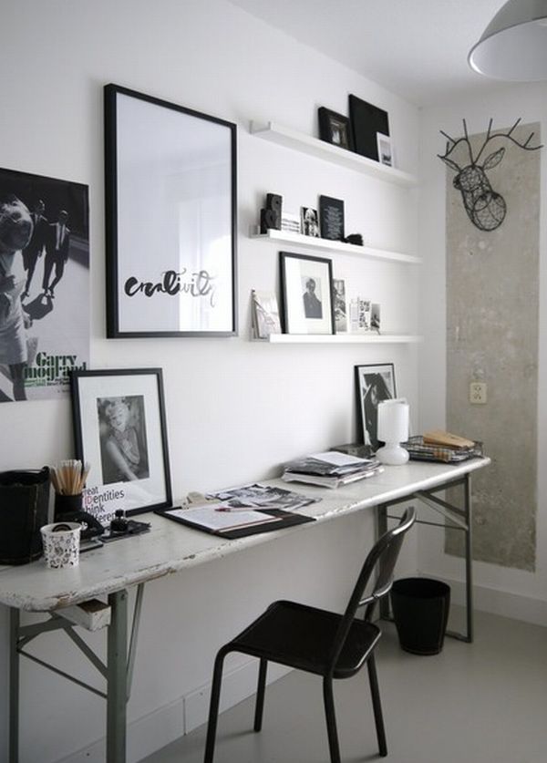 Easy Eclectic Home Office Design