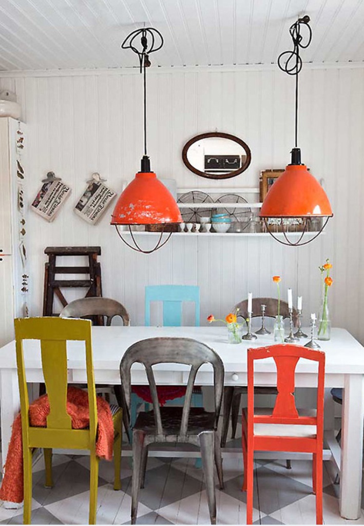 Eclectic Dining Room Design
