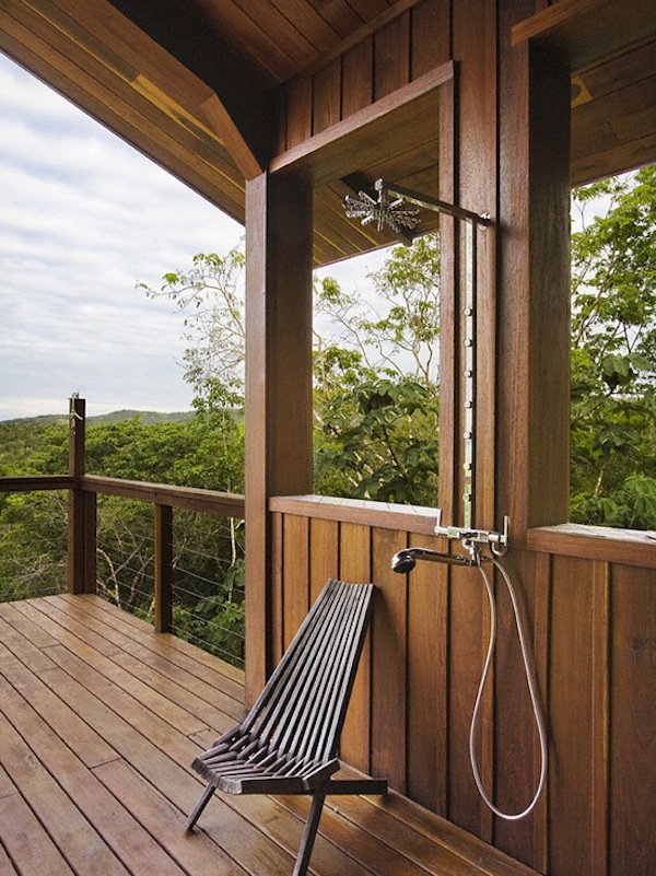 Exotic Tropical Outdoor Showers Design