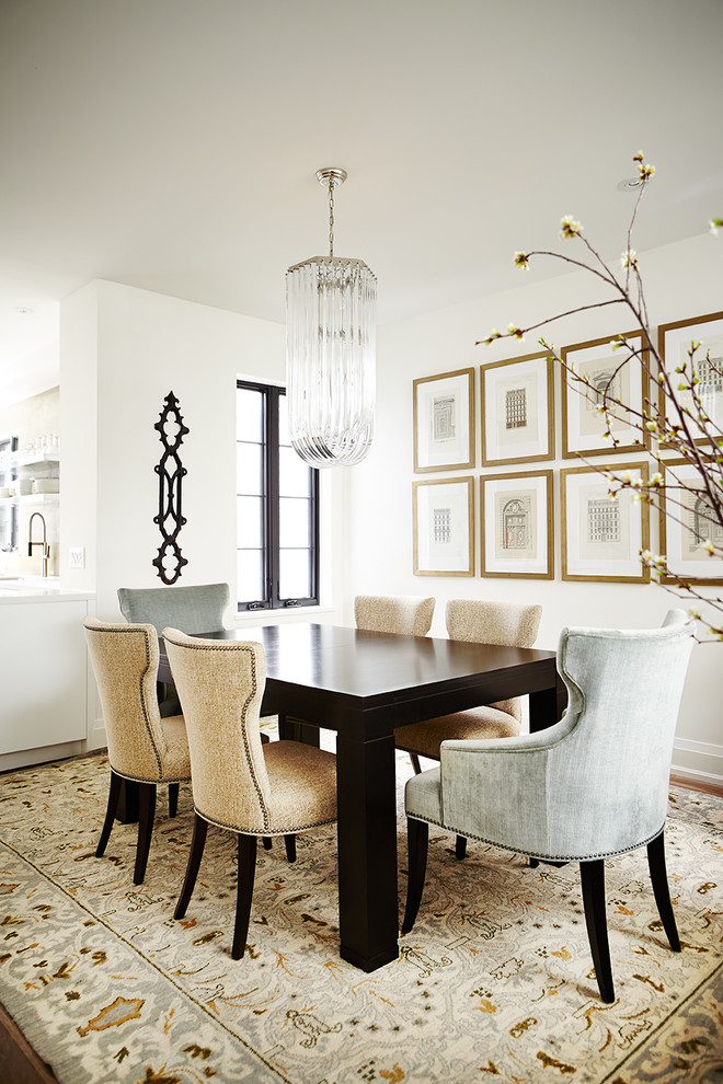 Great Transitional Dining Room Design