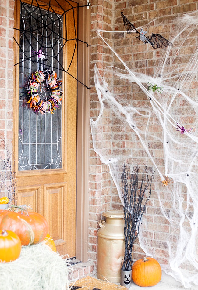 Halloween Front Porch Decoration 2016