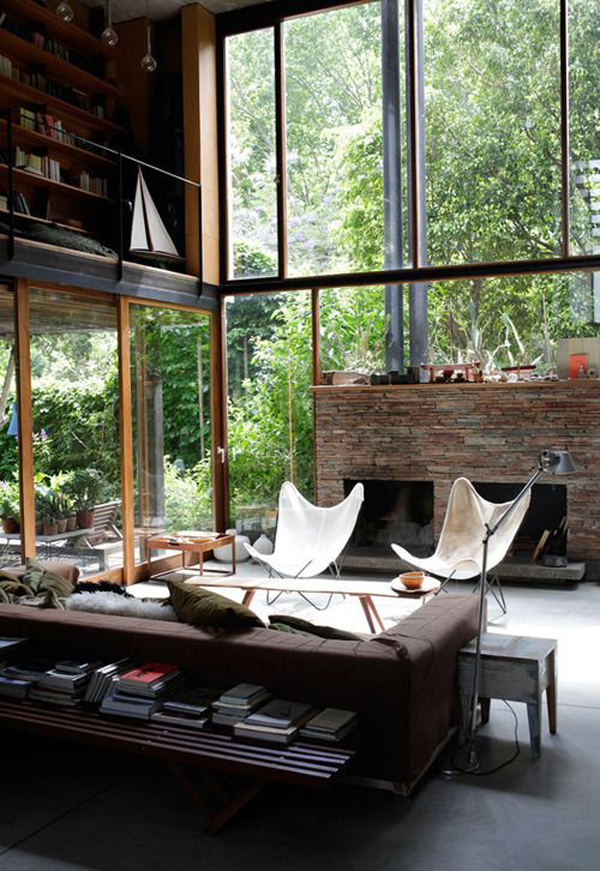 Inspirational Industrial Living Room Design