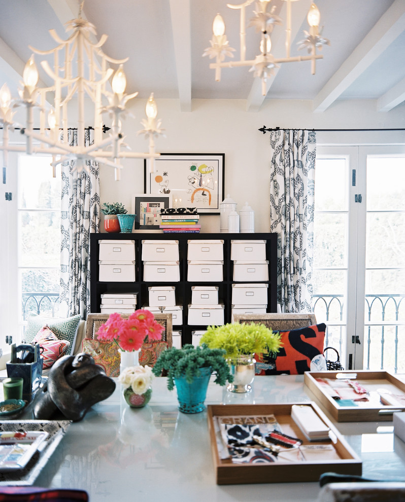 Inspiring Eclectic Home Office Design