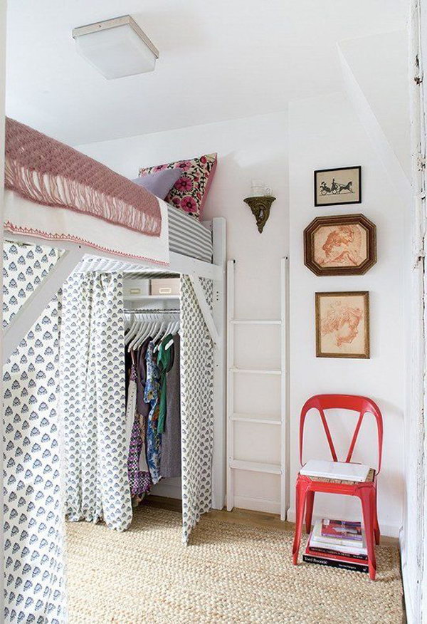 Loft Shabby-Chic Style Closet Design