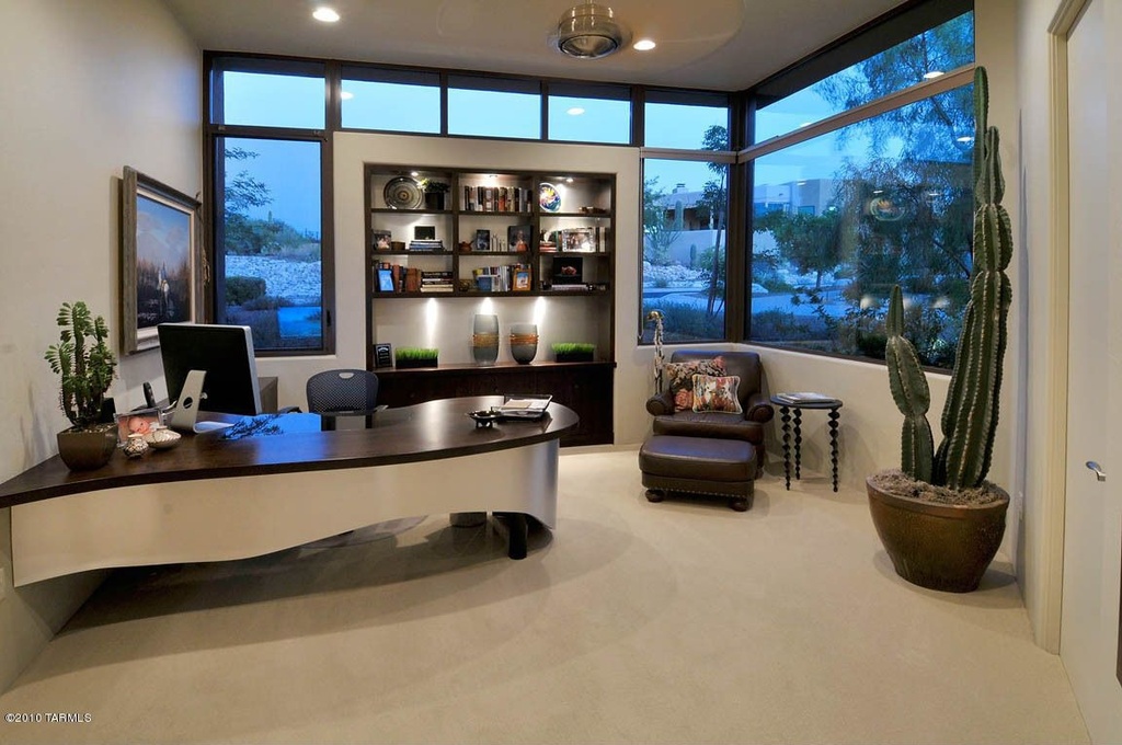 Luxury Craftsman Home Office Design Ideas