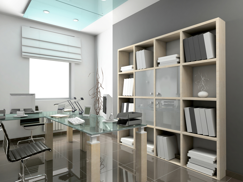 Luxury Modern Home Office Design