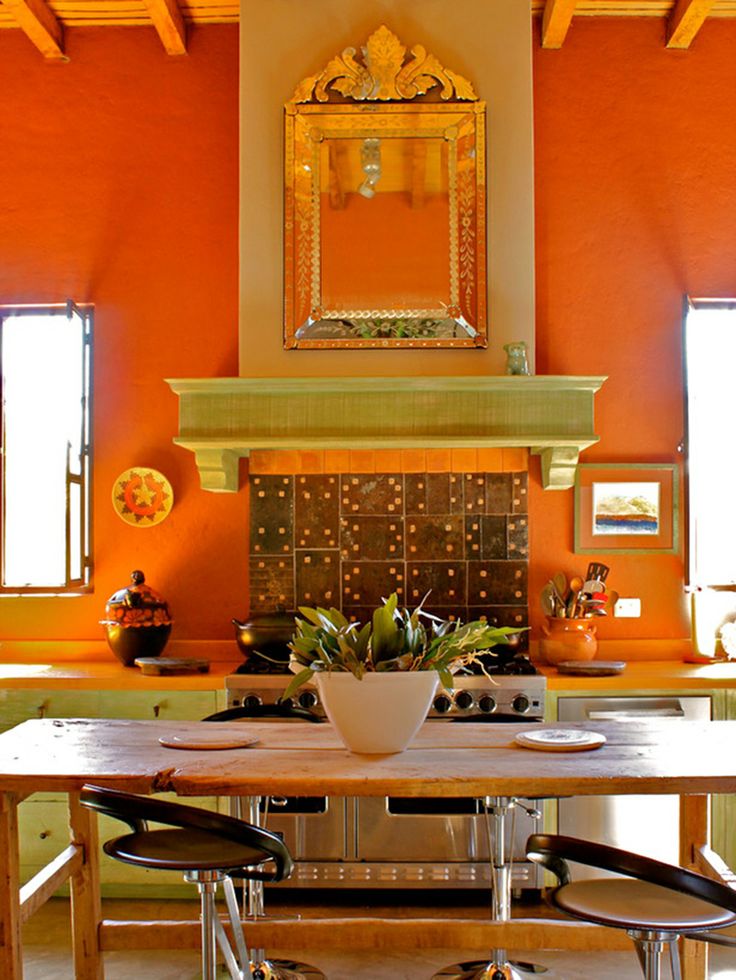 Mexican Southwestern Dining Room Design