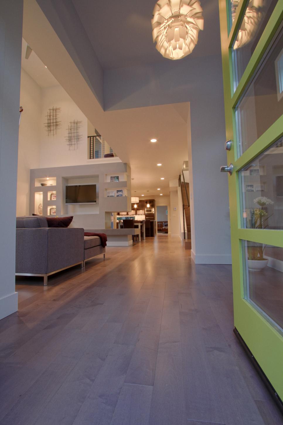 Mod Craftsman Living Room Design
