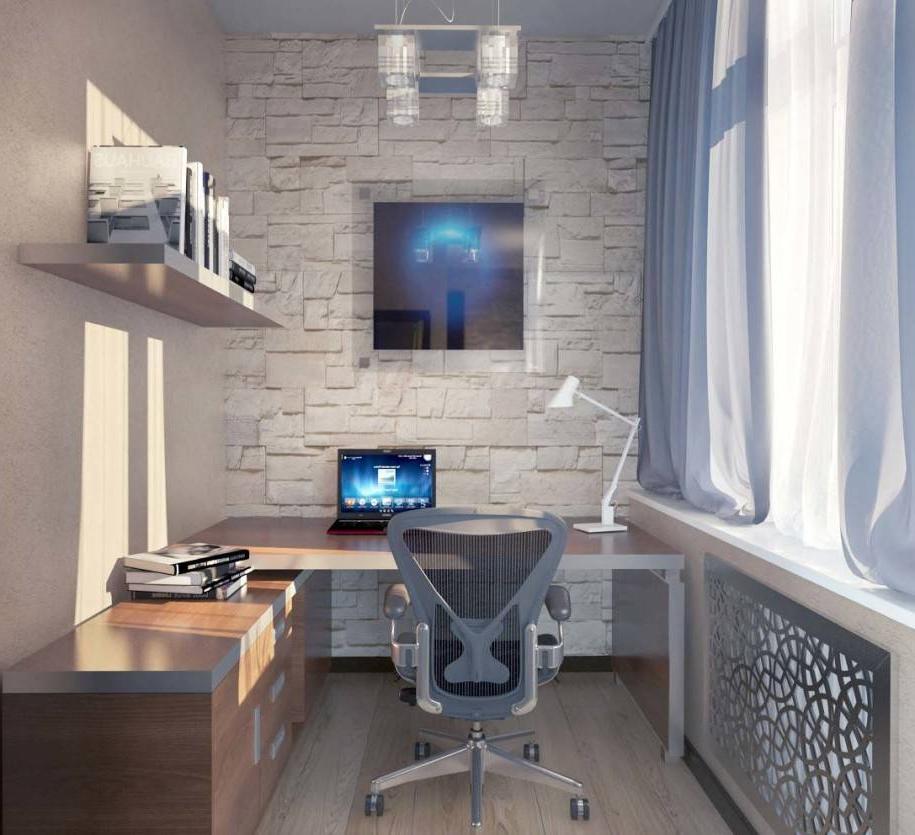 Modern Home Office Design With Very Simple