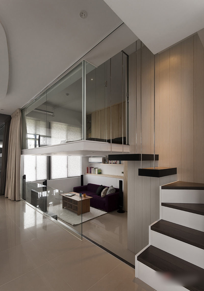 Modern Loft Contemporary Bedroom Design