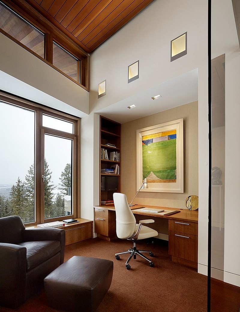 Stunning Modern Home Office Design