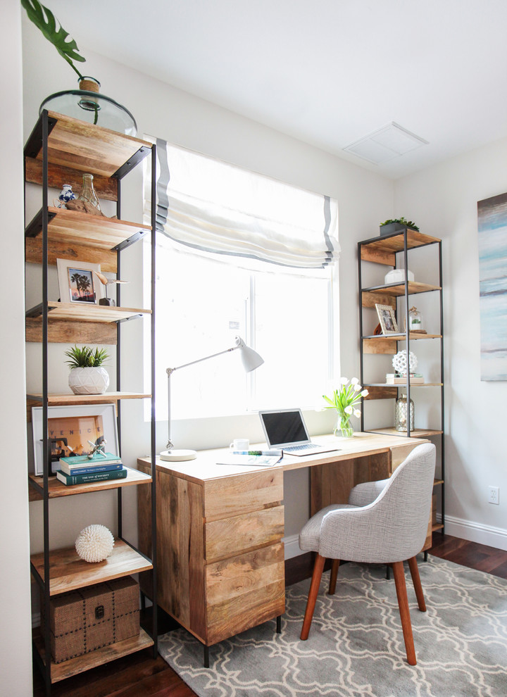 Stunning Shabby-Chic Style Home Office Design