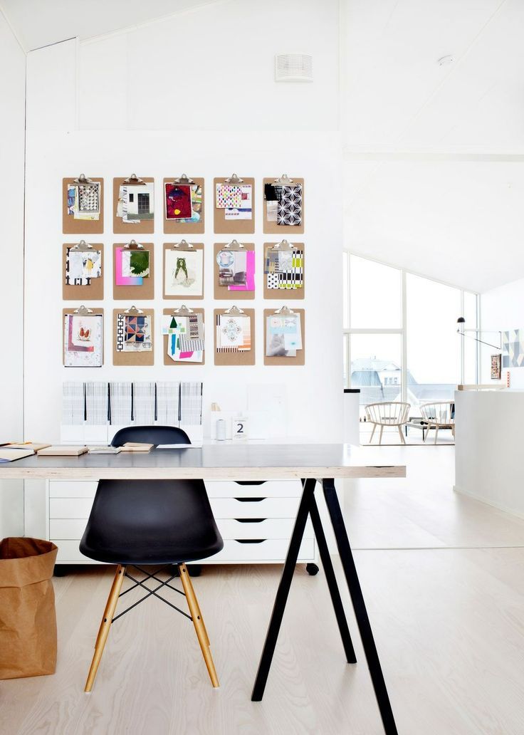 Stylish Scandinavian Home Office Design