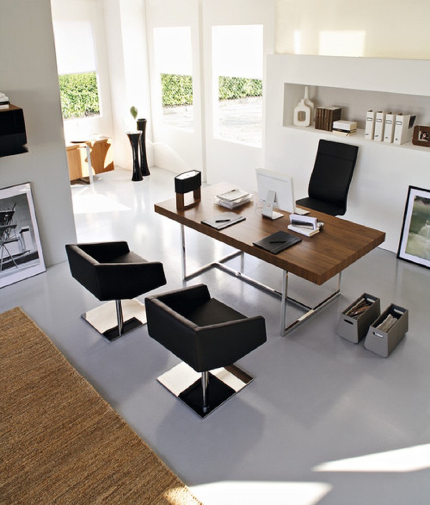 Tiffany Craftsman Home Office Design