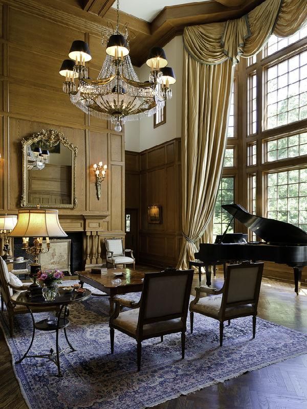 Victorian Gothic Living Room Design