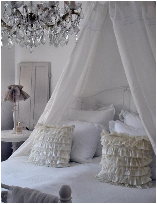 Wonderful French Style Shabby-Chic Style Bedroom Design