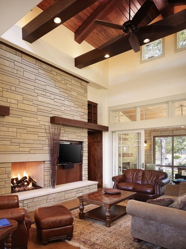 craftsman living room interior design