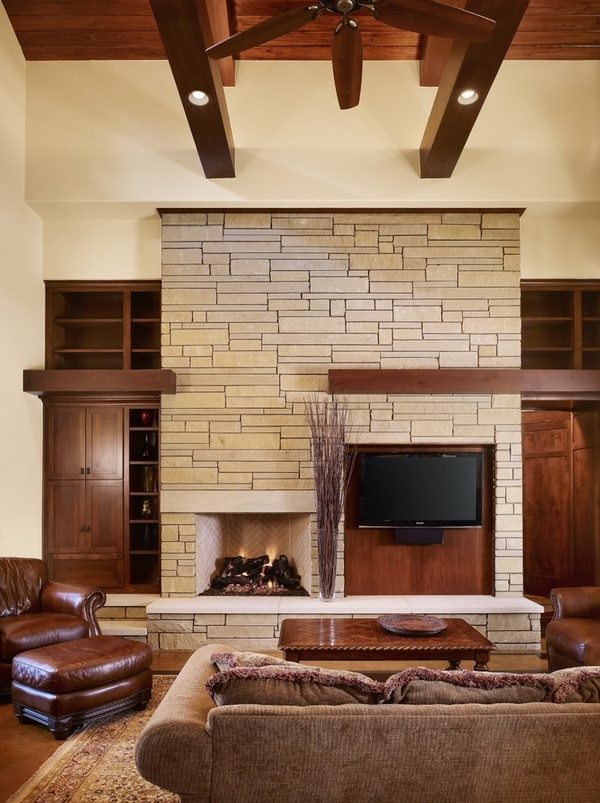 living room design craftsman style homes interior ideas