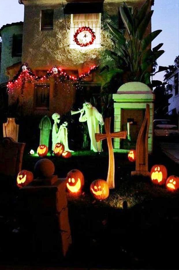 Amazing Halloween Lights Decorations Ideas