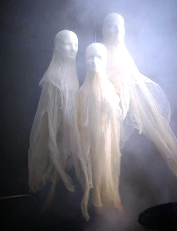 DIY Ghosts Halloween Decorations Ideas