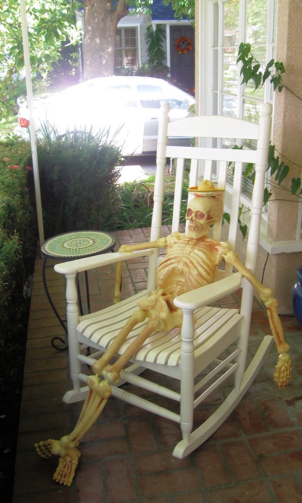 Gold Skeleton Halloween Decorations