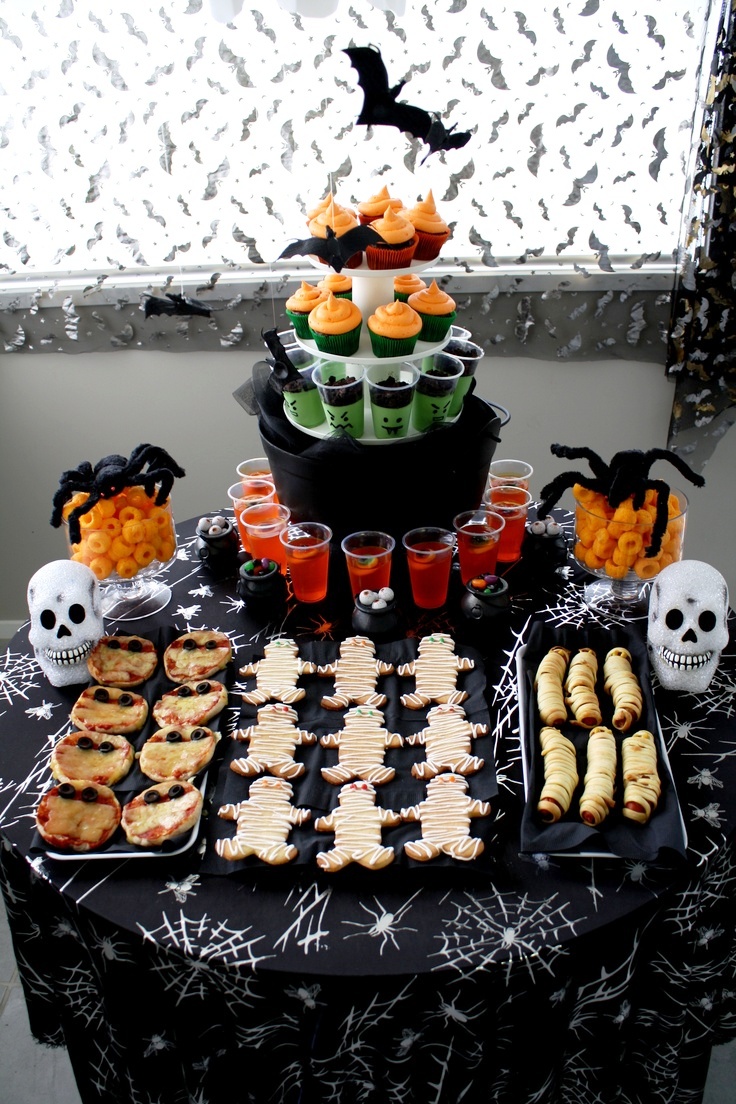 Halloween Food Decorations Ideas for Kids Parties