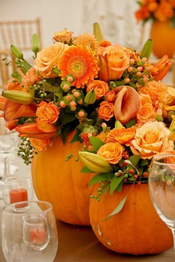 Homemade Pumpkin Halloween Decorations