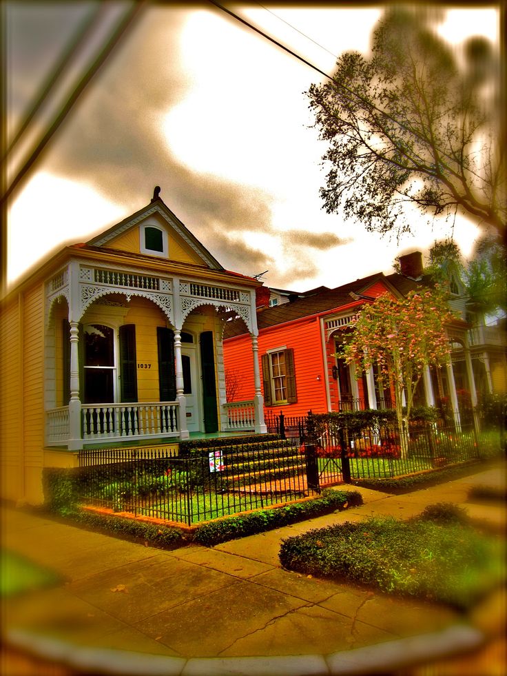 New Orleans Victorian Houses Exterior Design